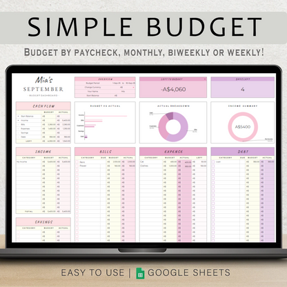 Monthly Budget Planner