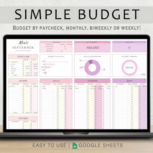 Monthly Budget Planner